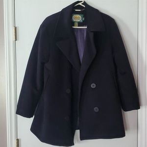 Wool Peacoat, navy blue